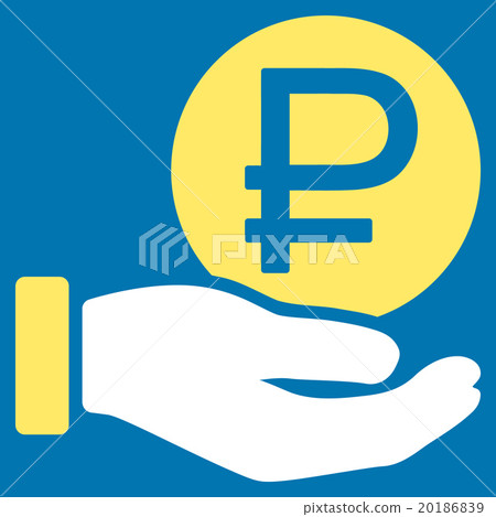 Rouble Coin Payment Flat Icon Rouble Coin Payment Flat Icon 20186839