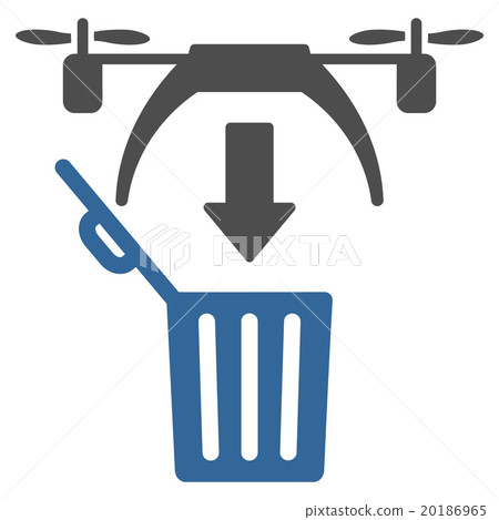 Trash Drone Icon Trash Drone Icon 20186965