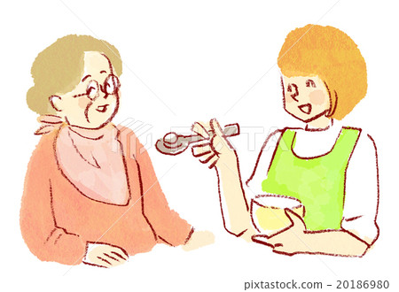 Nursing care illustration 20186980