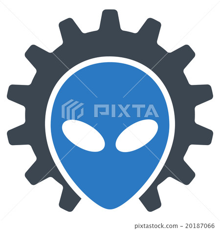 Alien Technology Flat Icon Alien Technology Flat Icon 20187066