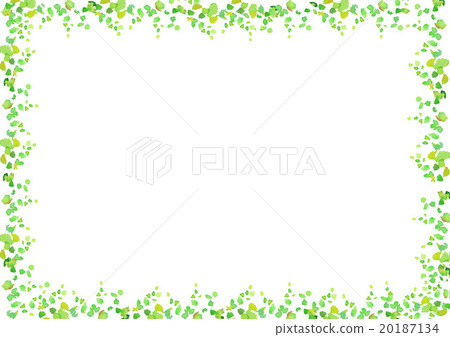 Illustration Leaf frame 20187134