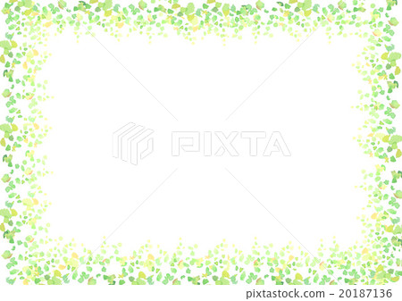 Illustration Leaf frame Illustration Leaf frame 20187136