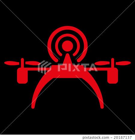 Radio Source Drone Icon Radio Source Drone Icon 20187137