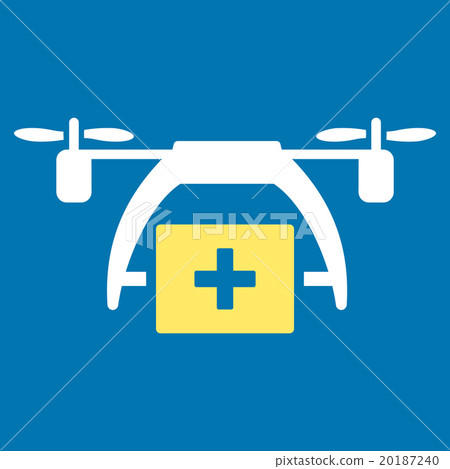 First Aid Drone Icon First Aid Drone Icon 20187240