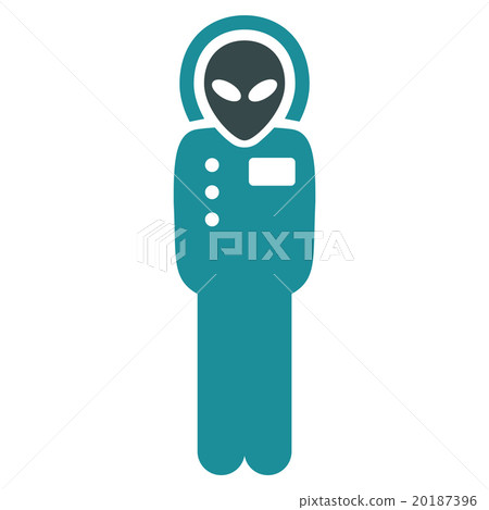 Visitor Skafandr Flat Icon Visitor Skafandr Flat Icon 20187396