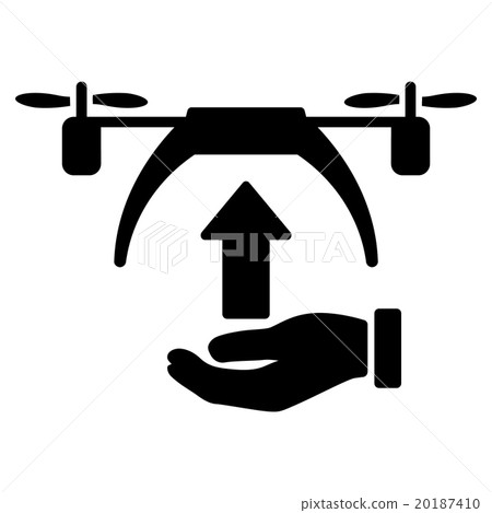 Drone Takeoff Icon Drone Takeoff Icon 20187410