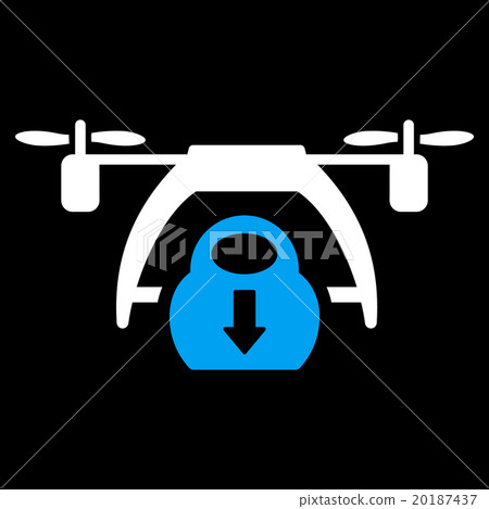 Drone Unloading Icon 20187437