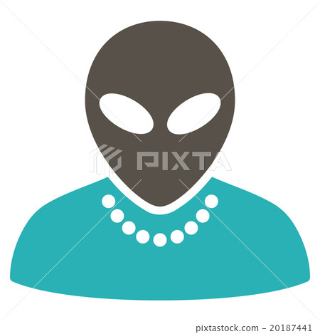 Humanoid Flat Icon 20187441