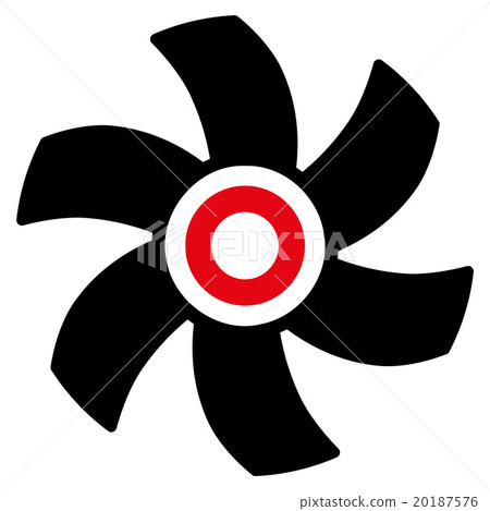 Rotor Flat Icon - Stock Illustration [20187576] - PIXTA