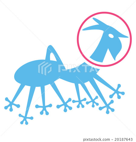 Alien Creature Skafandr Flat Icon 20187643