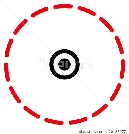 Circle Area Icon Circle Area Icon 20187677