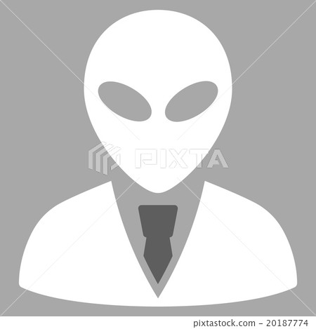 Alien Manager Flat Icon Alien Manager Flat Icon 20187774
