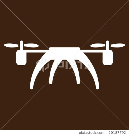 Rotorcraft Flat Icon Rotorcraft Flat Icon 20187792