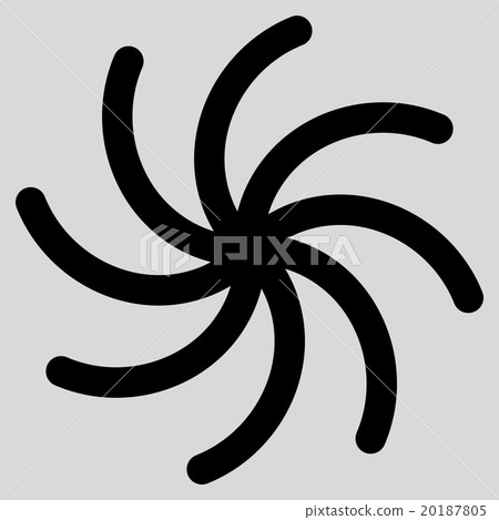 Spiral Flat Icon Spiral Flat Icon 20187805