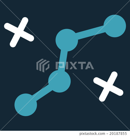Route Points Icon 20187855