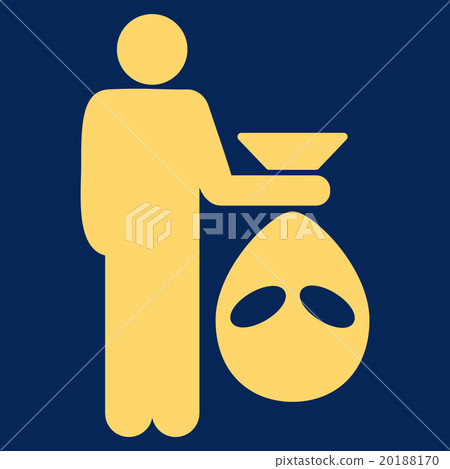 Alien Scalp Flat Icon Alien Scalp Flat Icon 20188170