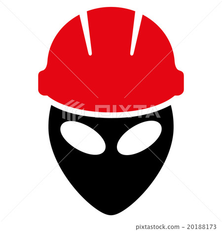 Alien Worker Flat Icon Alien Worker Flat Icon 20188173