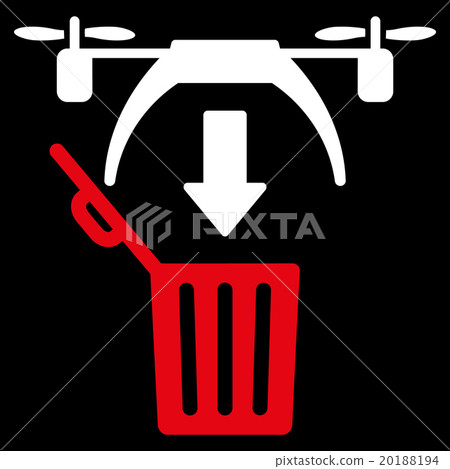 Trash Drone Icon Trash Drone Icon 20188194