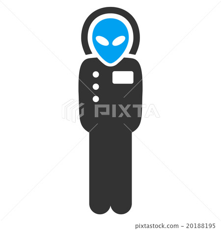 Visitor Skafandr Flat Icon Visitor Skafandr Flat Icon 20188195