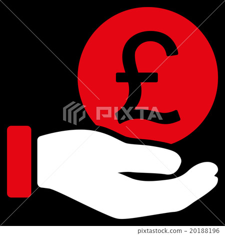 British Pound Coin Payment Flat Icon British Pound Coin Payment Flat Icon 20188196