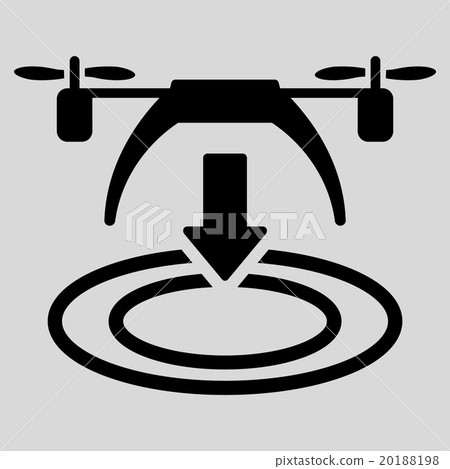 Copter Landing Icon Copter Landing Icon 20188198