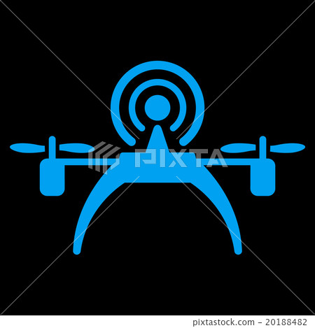 Radio Source Drone Icon Radio Source Drone Icon 20188482
