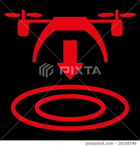 Copter Arrival Icon Copter Arrival Icon 20188546