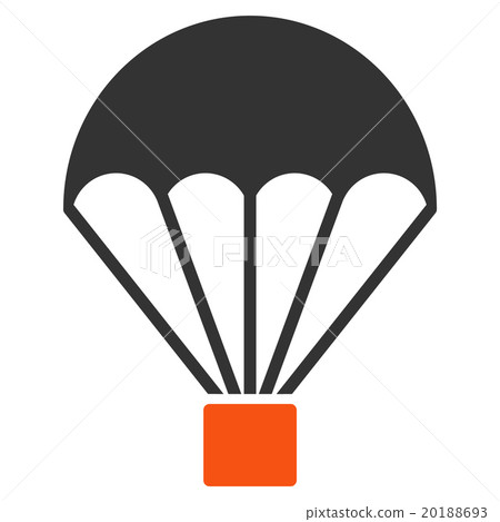 Parachute Flat Icon Parachute Flat Icon 20188693