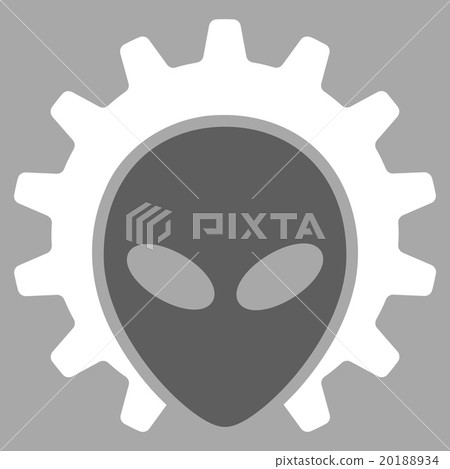 Alien Technology Flat Icon - Stock Illustration [20188934] - PIXTA