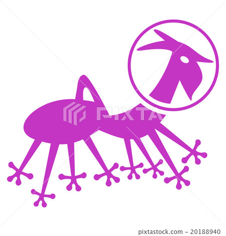 Alien Creature Skafandr Flat Icon 20188940