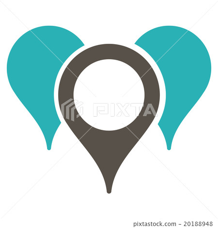 Map Markers Icon Map Markers Icon 20188948