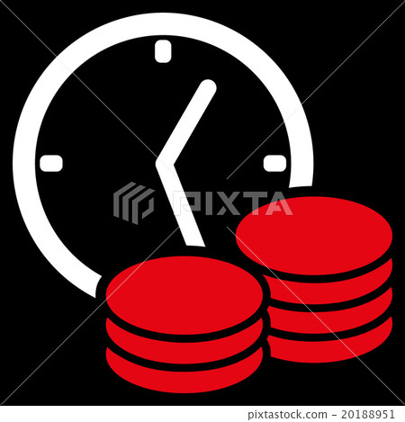 Regular Income Flat Icon 20188951