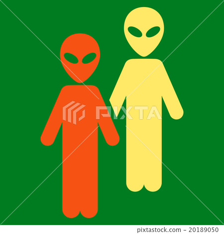 Aliens Flat Icon 20189050