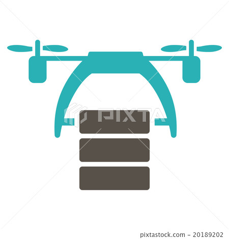 Cargo Drone Icon Cargo Drone Icon 20189202