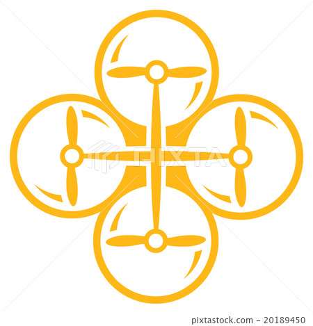 Quad Copter Icon Quad Copter Icon 20189450