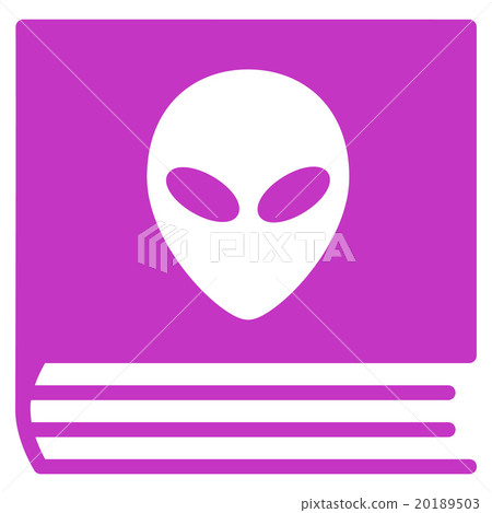Alien Catalog Flat Icon Alien Catalog Flat Icon 20189503