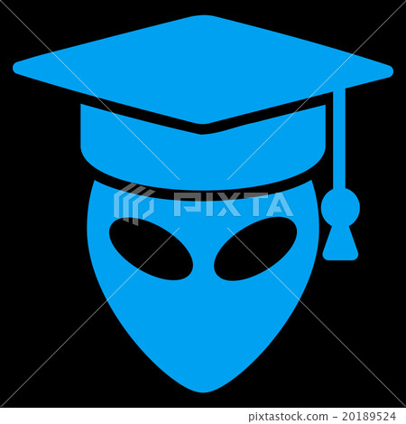 Alien Scientist Flat Icon Alien Scientist Flat Icon 20189524