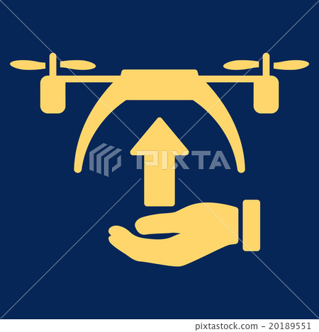 Drone Takeoff Icon 20189551