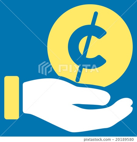 Coin Micropayment Flat Icon 20189580