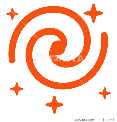 Galaxy Stars Flat Icon Galaxy Stars Flat Icon 20189821