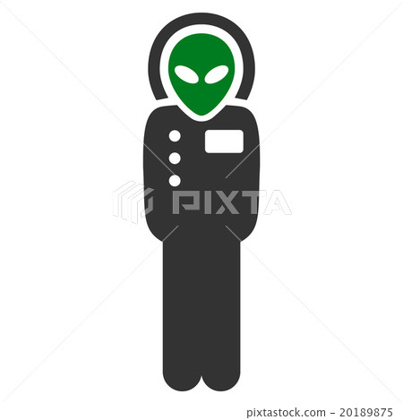 Visitor Skafandr Flat Icon Visitor Skafandr Flat Icon 20189875
