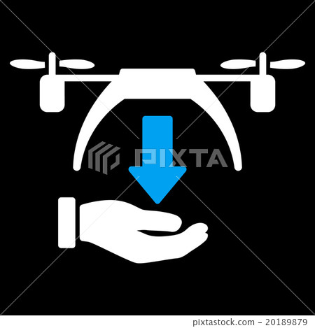 Unload Drone Icon Unload Drone Icon 20189879
