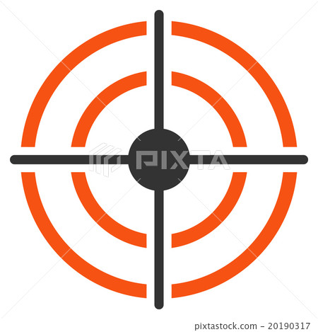 Target Flat Icon Target Flat Icon 20190317