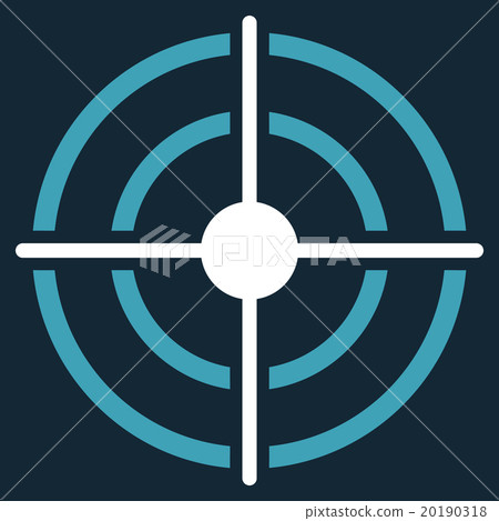 Target Flat Icon 20190318