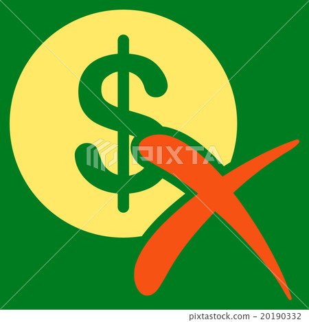 Reject Payment Flat Icon 20190332