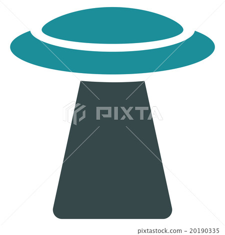 Ufo Ray Flat Icon 20190335