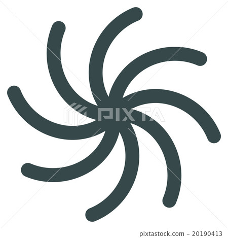 Spiral Flat Icon Spiral Flat Icon 20190413