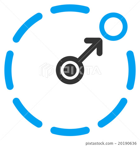 Circular Area Border Icon 20190636