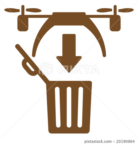 Trash Drone Icon 20190864