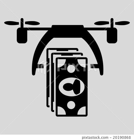 Drone Payment Icon Drone Payment Icon 20190868